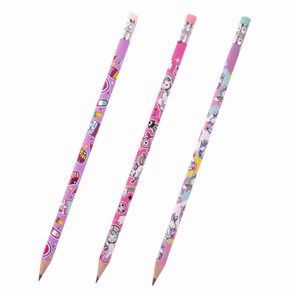 {{photo.Alt || photo.Description || 'Карандаш чернографитный ЮНЛАНДИЯ &quot;ЕДИНОРОГИ&quot;, 1 шт., HB, с ластиком, корпус ассорти, 181780'}}