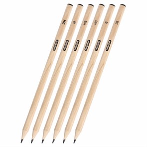 {{photo.Alt || photo.Description || 'Карандаши чернографитные чертежные школьные разной твердости, НАБОР 6 штук: 2H-2B, ПИФАГОР, 181999'}}