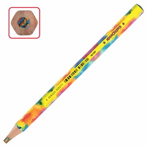 {{photo.Alt || photo.Description || 'Карандаш с многоцветным грифелем ЮНЛАНДИЯ MAGIC, 1 шт., классические цвета, шестигранный, утолщенный грифель 5 мм, натуральное дерево,181789'}}