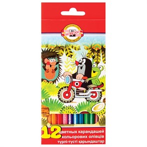 {{photo.Alt || photo.Description || 'Карандаши цветные KOH-I-NOOR &quot;Крот&quot;, 12 цветов, шестигранные, грифель 3,2 мм, натуральное дерево, 3652/12, 3652012026KSRV'}}