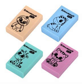 {{photo.Alt || photo.Description || 'Ластик BRAUBERG KIDS &quot;Школьный&quot;, 26х17х7 мм, прямоугольный, пастельные цвета ассорти, 271991'}}