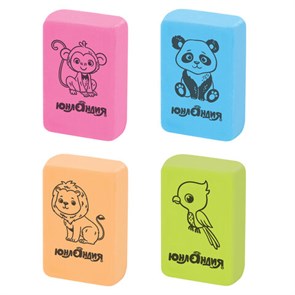 {{photo.Alt || photo.Description || 'Ластик ЮНЛАНДИЯ &quot;Зверушки&quot;, 28х18х10 мм, цвет ассорти, прямоугольный, 228706'}}