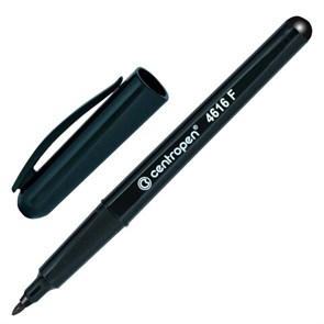 {{photo.Alt || photo.Description || 'Маркер для CD и DVD ЧЕРНЫЙ CENTROPEN, трехгранная форма захвата, тонкий, 0,6 мм, 4616, 6 4616 0112'}}