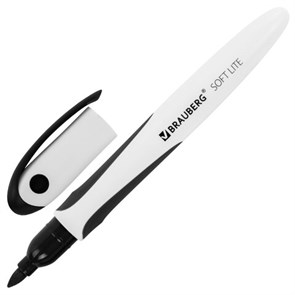 {{photo.Alt || photo.Description || 'Маркер стираемый для белой доски ЧЕРНЫЙ, BRAUBERG &quot;SOFT LITE&quot;, 3 мм, резиновая вставка, 152103'}}