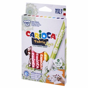 {{photo.Alt || photo.Description || 'Маркеры для ткани CARIOCA (Италия) &quot;Fabric&quot;, 10 цветов, круглый наконечник 2,6 мм, 42909'}}