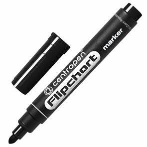 {{photo.Alt || photo.Description || 'Маркер для бумажного флипчарта ЧЕРНЫЙ CENTROPEN, НЕПРОПИТЫВАЮЩИЙ, 2,5 мм, 8550, 5 8550 0112'}}