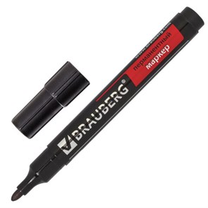 {{photo.Alt || photo.Description || 'Маркер перманентный BRAUBERG &quot;Contract&quot;, ЧЕРНЫЙ, круглый наконечник, 3 мм, 150465'}}