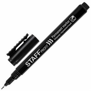 {{photo.Alt || photo.Description || 'Маркер перманентный STAFF &quot;Profit PM-105&quot;, ЧЕРНЫЙ, тонкий металлический наконечник 0,5 мм, 152170'}}