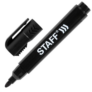 {{photo.Alt || photo.Description || 'Маркер перманентный с колпачком для вскрытия коробок STAFF &quot;Basic&quot; LOGISTIC PM-150, ЧЕРНЫЙ, 3 мм, 152201'}}