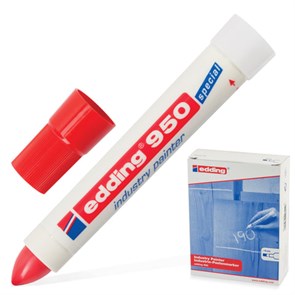 {{photo.Alt || photo.Description || 'Маркер-паста для промышленной маркировки EDDING 950, КРАСНЫЙ, 10 мм, E-950/2'}}