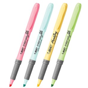 {{photo.Alt || photo.Description || 'Набор текстовыделителей BIC &quot;Grip Pastel&quot; 4 шт., АССОРТИ, линия 1,6-4 мм, 964859'}}
