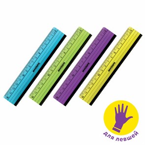 {{photo.Alt || photo.Description || 'Линейка пластик 15 см ЮНЛАНДИЯ &quot;НЕОНЧИКИ&quot;, ассорти, с волнистым краем, для левшей, 210733'}}