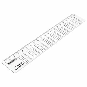 {{photo.Alt || photo.Description || 'Линейка пластик 20 см, ПИФАГОР, справочная, таблица умножения, 210616'}}