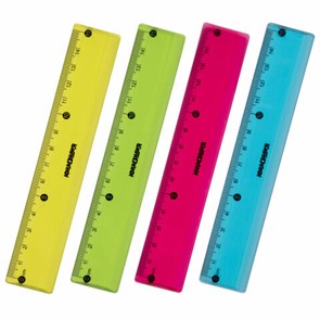 {{photo.Alt || photo.Description || 'Линейка пластиковая 15 см ЮНЛАНДИЯ &quot;Color&quot;, тонированная, ассорти, 210752'}}