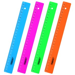 {{photo.Alt || photo.Description || 'Линейка пластиковая 25 см ПИФАГОР, непрозрачная, неоновая, ассорти, 210790'}}