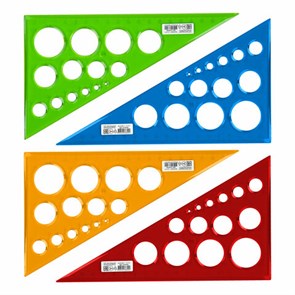 {{photo.Alt || photo.Description || 'Треугольник пластиковый 30х19 см, ПИФАГОР, с окружностями, прозрачный, тонированный, 210793'}}