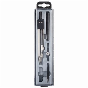 Готовальня 5 предметов, пластиковый пенал, GLOBUS, НЧ5-30-40 210416