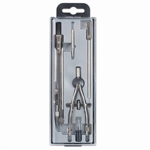 Готовальня 5 предметов, пластиковый пенал, GLOBUS, НЧ5-70-50 210419