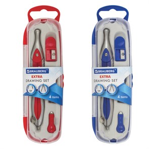 {{photo.Alt || photo.Description || 'Готовальня BRAUBERG &quot;Extra&quot;, 4 предмета (циркуль 125 мм, точилка, отвёртка, грифель), 210686'}}