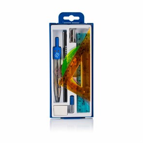 {{photo.Alt || photo.Description || 'Чертежный набор 9 предметов, пластиковый пенал с европодвесом, РОССИЯ, GLOBUS, НЧ9-40-60'}}