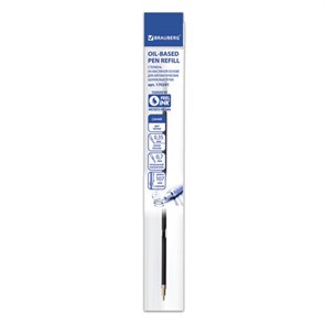 {{photo.Alt || photo.Description || 'Стержень шариковый масляный BRAUBERG, 107 мм, СИНИЙ, с ушками, игольчатый узел 0,7 мм, линия письма 0,35 мм, 170291'}}