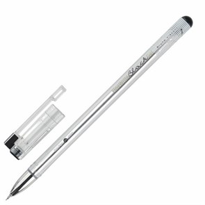 {{photo.Alt || photo.Description || 'Ручка гелевая BRUNO VISCONTI &quot;FineWrite&quot;, черная, стержень серебро, 0,4 мм, линия письма 0,3 мм, 20-0392/02'}}