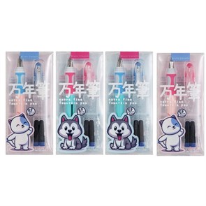 {{photo.Alt || photo.Description || 'Ручка перьевая BRUNO VISCONTI, синяя, 2 сменных картриджа, 0,38 мм, Kawaii (4 вида), 20-0386'}}