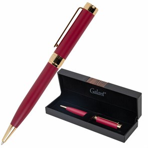 {{photo.Alt || photo.Description || 'Ручка подарочная шариковая GALANT &quot;Rossi&quot;, корпус красный, детали золото, узел 0,7 мм, линия письма 0,5 мм, синяя, 144172'}}