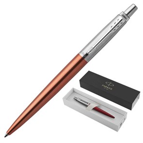 {{photo.Alt || photo.Description || 'Ручка шариковая PARKER &quot;Jotter Core Chelsea Orange CT&quot;, корпус оранжевый, детали хром, синяя, 1953189'}}