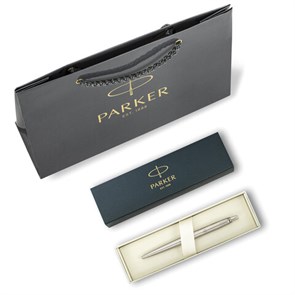 {{photo.Alt || photo.Description || 'Ручка шариковая PARKER &quot;Jotter Core Stainless Steel CT&quot;, пакет, 880892'}}