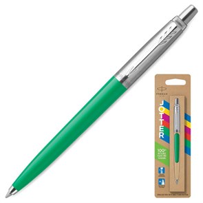 {{photo.Alt || photo.Description || 'Ручка шариковая PARKER &quot;Jotter Orig Green&quot;, корпус зеленый, нержавеющая сталь, блистер, синяя, 2076058'}}