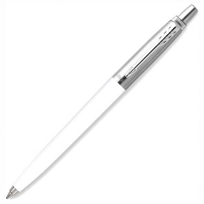 {{photo.Alt || photo.Description || 'Ручка шариковая PARKER &quot;Jotter Orig White&quot;, корпус белый, детали нержавеющая сталь, синяя, RG0032930'}}