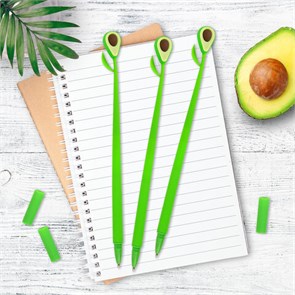 {{photo.Alt || photo.Description || 'Ручка фигурная шариковая ЮНЛАНДИЯ &quot;Авокадо&quot;, мягкий силиконовый корпус, СИНЯЯ, пишущий узел 0,7 мм, 143794'}}