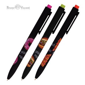 {{photo.Alt || photo.Description || 'Ручка шариковая автоматическая BRUNO VISCONTI &quot;FunClick&quot;, СИНЯЯ, &quot;Food&quot;, ассорти, линия письма 0,5 мм, 20-0297/04'}}