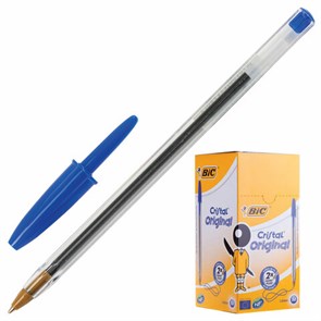 {{photo.Alt || photo.Description || 'Ручка шариковая BIC &quot;Cristal&quot;, СИНЯЯ, корпус прозрачный, узел 1 мм, линия письма 0,32 мм, 847898'}}
