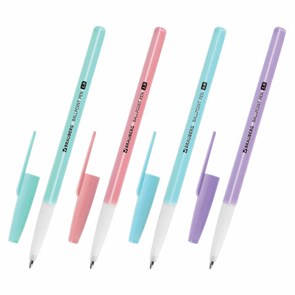 {{photo.Alt || photo.Description || 'Ручка шариковая BRAUBERG &quot;Офисная&quot; PASTEL COLOR, СИНЯЯ, корпус ассорти, пишущий узел 1 мм, линия письма 0,5 мм, 144199'}}