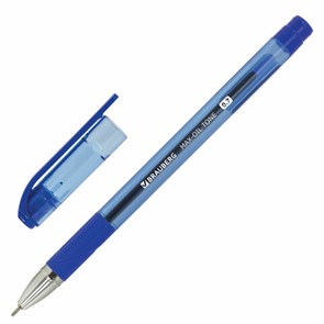 {{photo.Alt || photo.Description || 'Ручка шариковая масляная с грипом BRAUBERG &quot;Max-Oil Tone&quot;, СИНЯЯ, узел 0,7 мм, линия письма 0,35 мм, 142693'}}