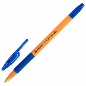 {{photo.Alt || photo.Description || 'Ручка шариковая с грипом BRAUBERG &quot;ULTRA GT ORANGE&quot;, СИНЯЯ, корпус оранжевый, линия 0,35 мм, 144052'}}