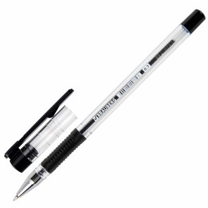 {{photo.Alt || photo.Description || 'Ручка шариковая с грипом BRAUBERG &quot;X-Writer&quot;, ЧЕРНАЯ, узел 0,7 мм, линия письма 0,35 мм, 142404'}}