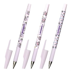 {{photo.Alt || photo.Description || 'Ручка шариковая ЮНЛАНДИЯ &quot;UNICORN&quot;, синяя, SOFT TOUCH покрытие, узел 0,7 мм, линия письма 0,35 мм, 143726'}}