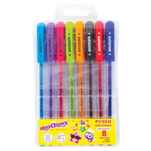 {{photo.Alt || photo.Description || 'Ручки шариковые масляные ЮНЛАНДИЯ, НАБОР 8 шт., АССОРТИ, &quot;STAR&quot;, узел 0,7 мм, линия письма 0,35 мм, 143011'}}