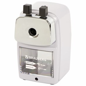 {{photo.Alt || photo.Description || 'Точилка механическая BRAUBERG &quot;METALLIC-X&quot;, для ч/гр и цветных карандашей (в том числе утолщенных), крепление, металлический корпус, 228481'}}