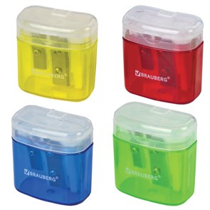 {{photo.Alt || photo.Description || 'Точилка BRAUBERG &quot;Chief&quot;, 2 отверстия для чернографитных и цветных карандашей, с контейнером, с крышкой, ассорти, 226942'}}