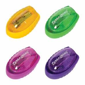 {{photo.Alt || photo.Description || 'Точилка BRAUBERG &quot;Shuttle&quot;, с контейнером, эллиптическая, ассорти, в картонном дисплее, 222505'}}