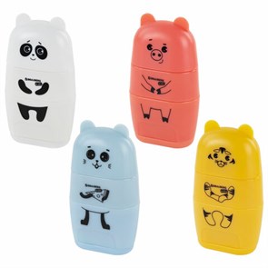 {{photo.Alt || photo.Description || 'Точилка с ластиком 2 в 1 BRAUBERG KIDS &quot;Зверушки&quot;, 2 отверстия, дизайн ассорти, 271989'}}