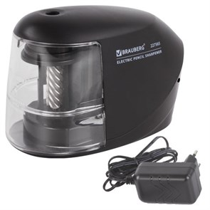 {{photo.Alt || photo.Description || 'Точилка электрическая BRAUBERG &quot;ORIGINAL&quot;, питание 220 В/4 батарейки АА, фрезерный механизм, 227565'}}