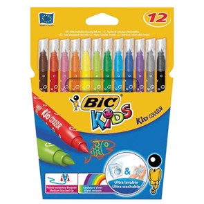 {{photo.Alt || photo.Description || 'Фломастеры BIC &quot;Kid Couleur&quot;, 12 цветов, суперсмываемые, вентилируемый колпачок, европодвес, 9202932'}}