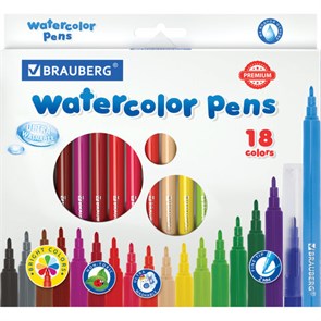 {{photo.Alt || photo.Description || 'Фломастеры BRAUBERG &quot;PREMIUM&quot;, 18 цветов, УЛЬТРАСМЫВАЕМЫЕ, классические, вентилируемый колпачок, картонная коробка с европодвесом, 151939'}}