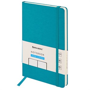 {{photo.Alt || photo.Description || 'Блокнот А5 (130х210 мм), BRAUBERG ULTRA, балакрон, 80 г/м2, 96 л., в точку, бирюзовый, 113043'}}