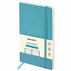 {{photo.Alt || photo.Description || 'Блокнот А5 (130х210 мм), BRAUBERG ULTRA, под кожу, 80 г/м2, 96 л., клетка, бирюзовый, 113009'}}